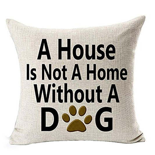Best Dog Lover Gifts Cotton Linen Throw Pillow Cover - G&K's