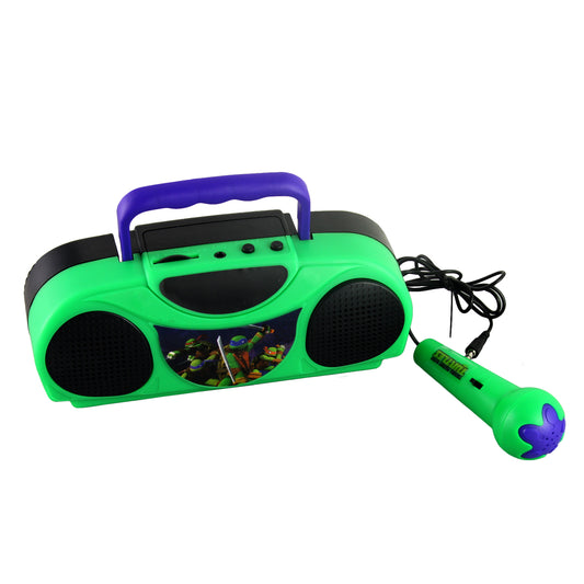 Teenage Mutant Ninja Turtles Portable Radio Karaoke Kit With Microphone - G&K's
