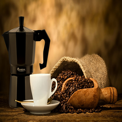 Stovetop Espresso Maker 6 Cup Coffee Espresso Moka Pot - G&K's