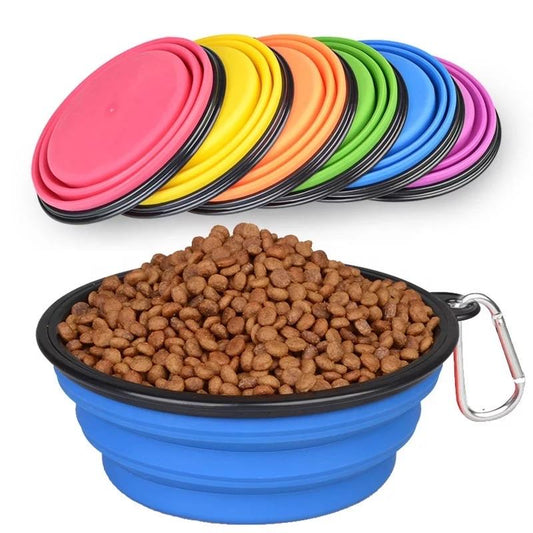 COLLAPSIBLE SILICONE TRAVEL PET BOWL - G&K's