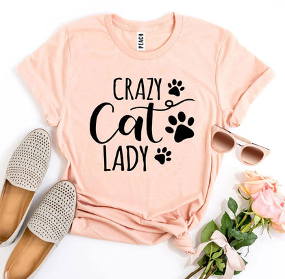 Crazy Cat Lady T-shirt - G&K's