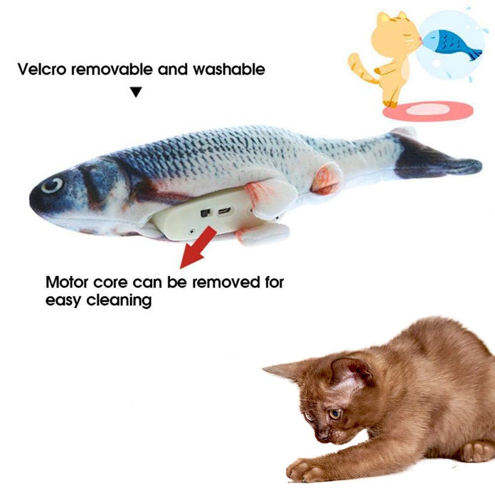 Electric Flipping Fish Toy for Cats - G&K's
