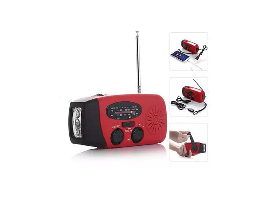 StormSafe Emergency Phone Charger with Flashlight and Weather Radio + - G&K's